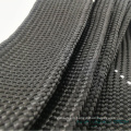 Flame retardant black mesh cotton woven sleeve